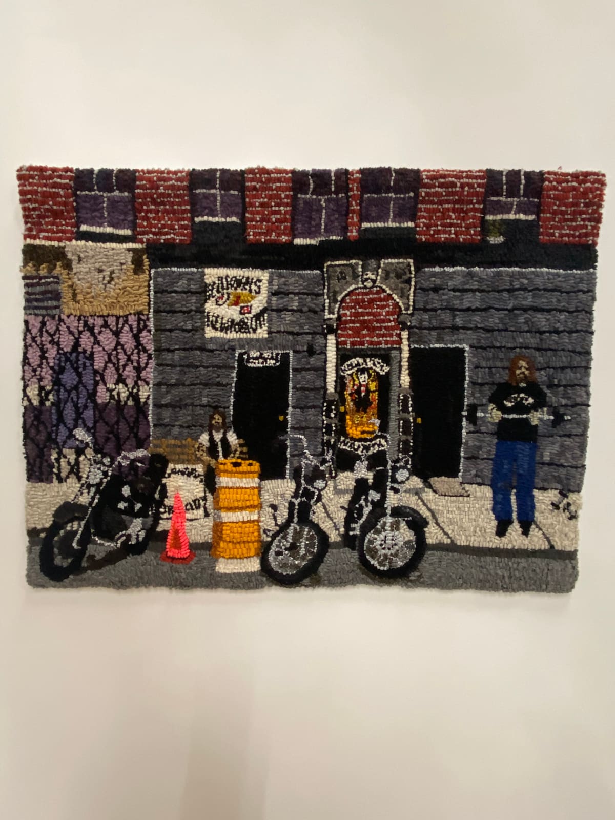 Mary Tooley Parker, Hells Angels NYC Headquarters 1980s, 2020