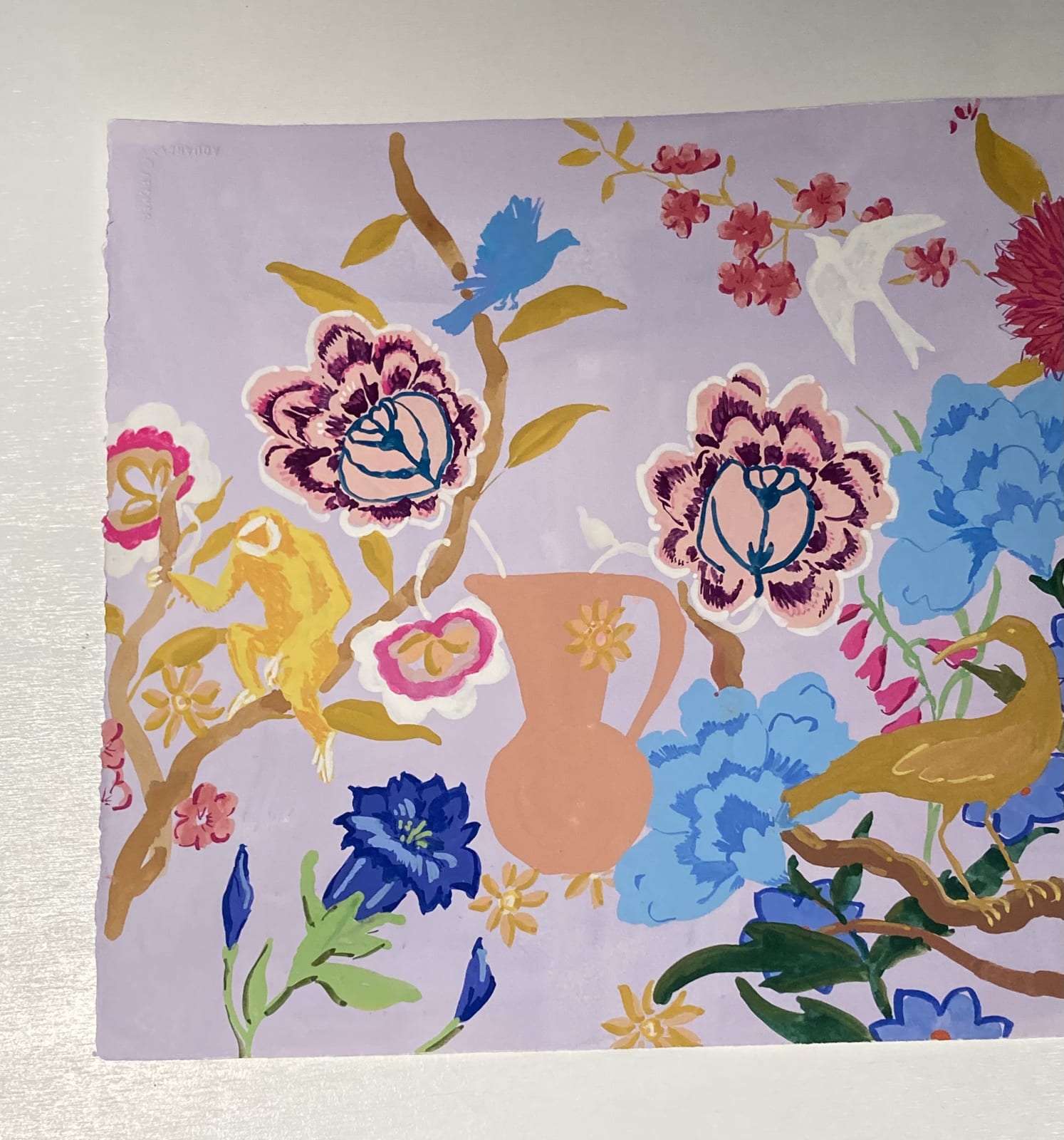 Melanie Parke, Blue Amber, 2021