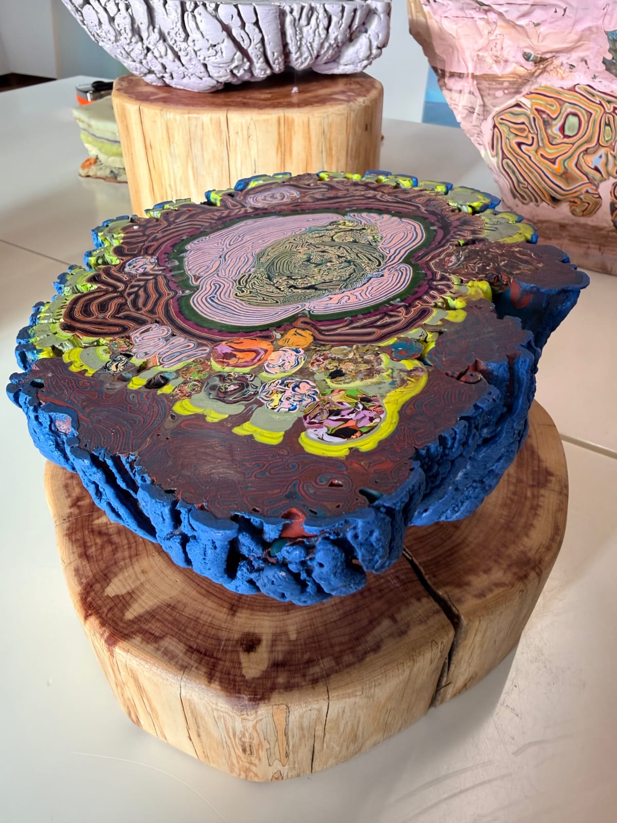 Laura Moriarty, Cerulean Meteorite, 2025