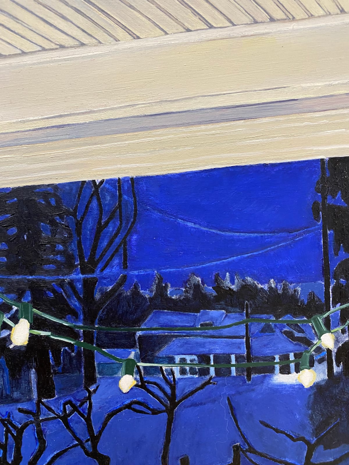 Amanda Acker, Winter Porch, 2022