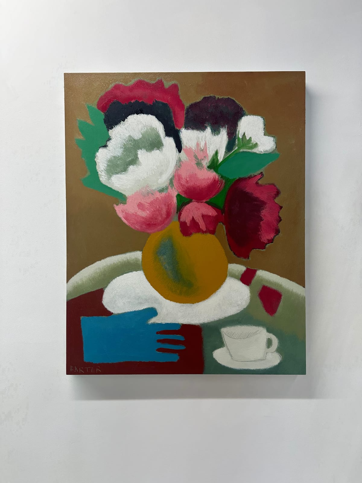 Matt Barter, Peonies, 2024