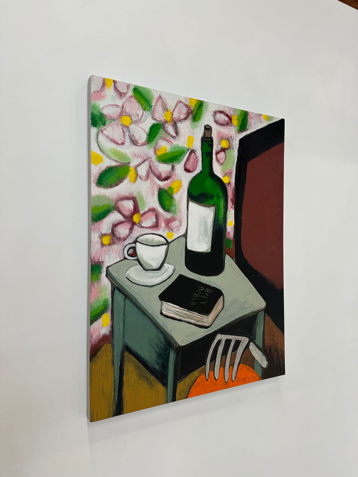 Matt Barter, Wormdigger's Bedside Table, 2024
