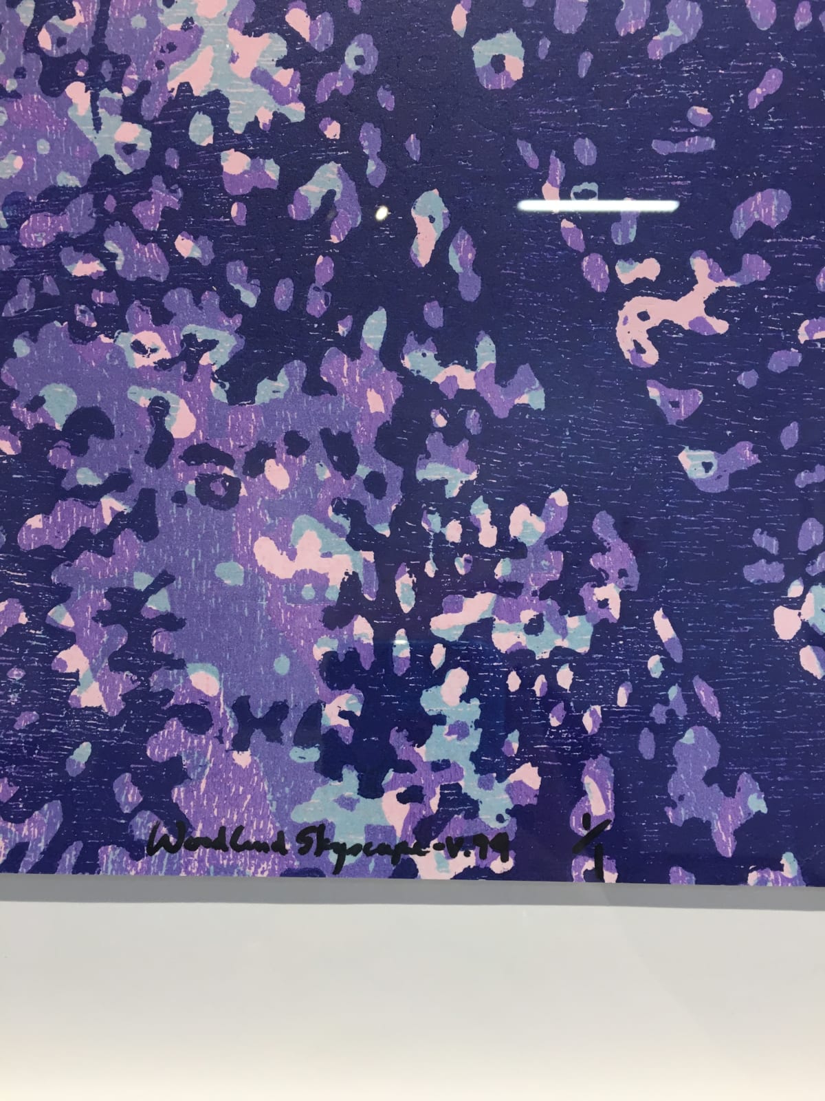 Eve Stockton, Woodland Skyscape variation 94, 2018