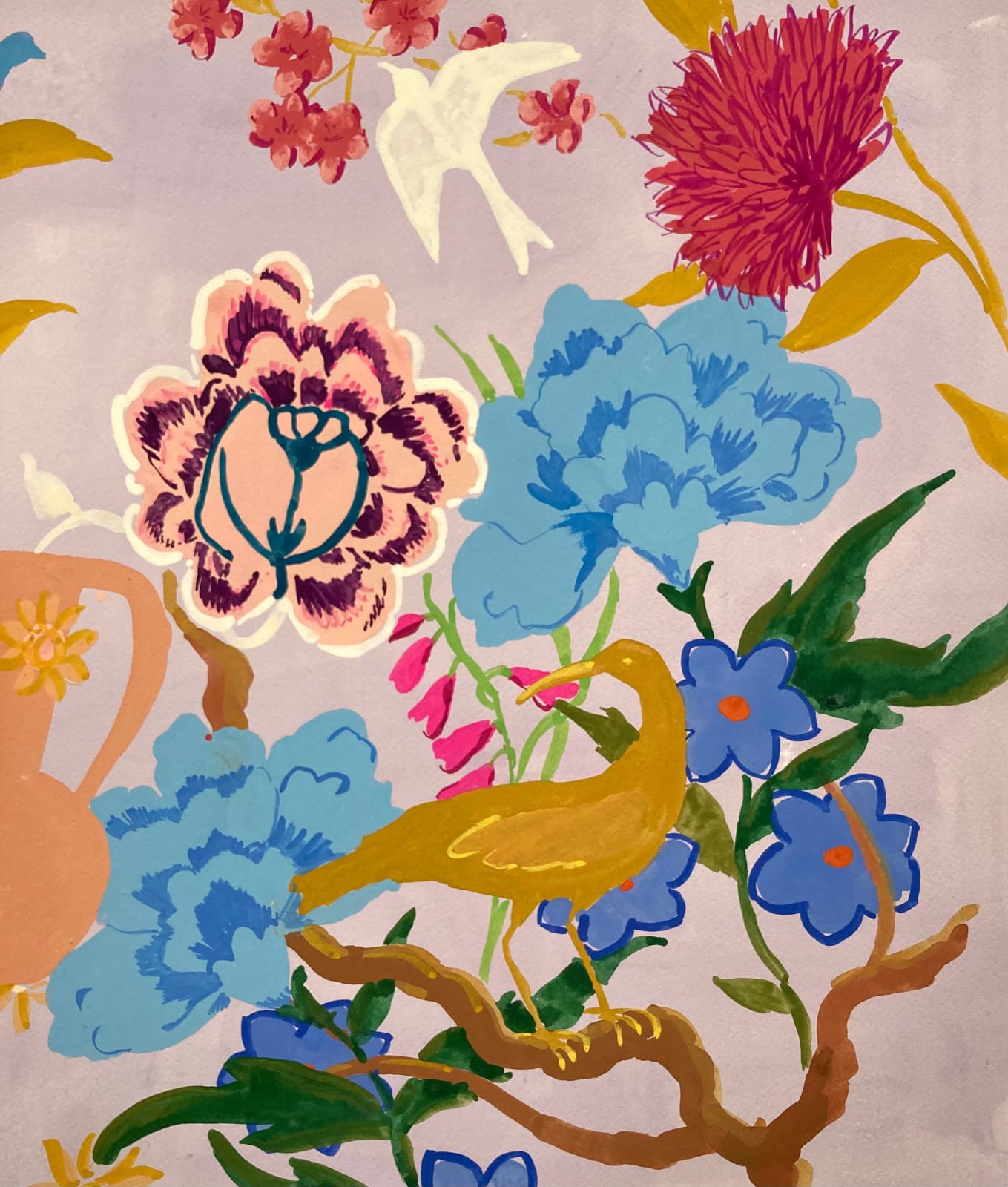 Melanie Parke, Blue Amber, 2021