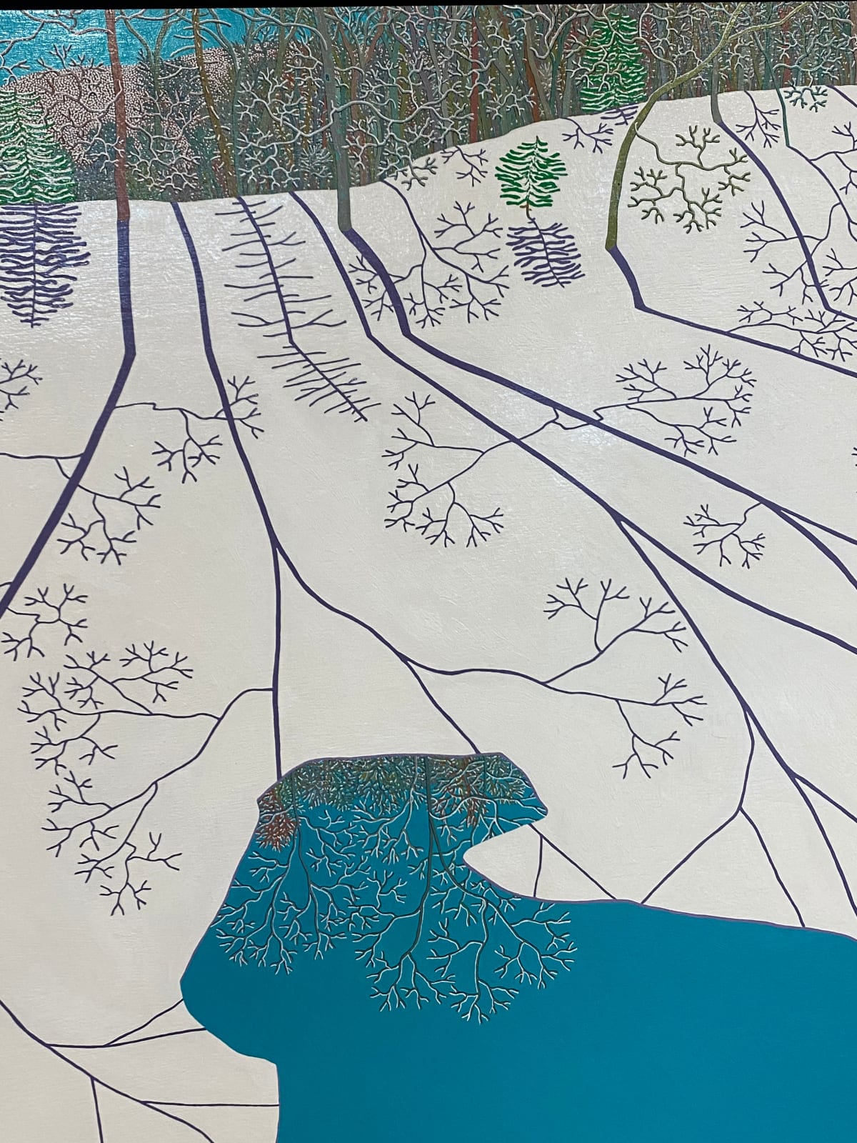 Gregory Hennen, Long Shadows Feb Wyatt Mt, 2022