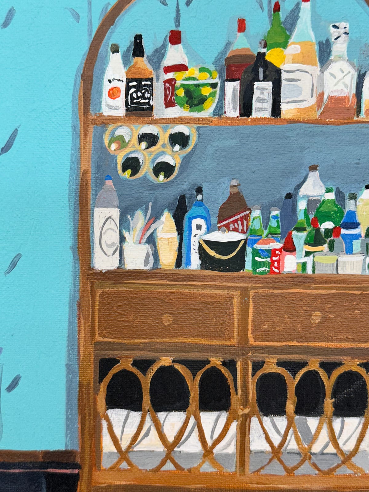 Polly Shindler, Wicker Bar, 2022