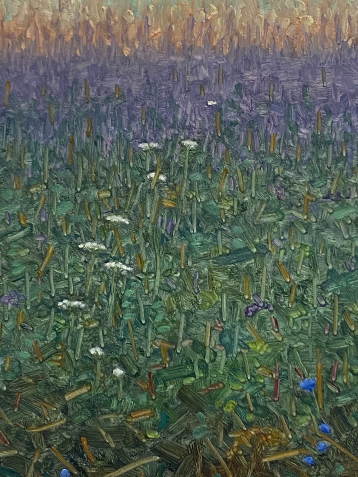 Thomas Sarrantonio, Field Painting August 3, 2022