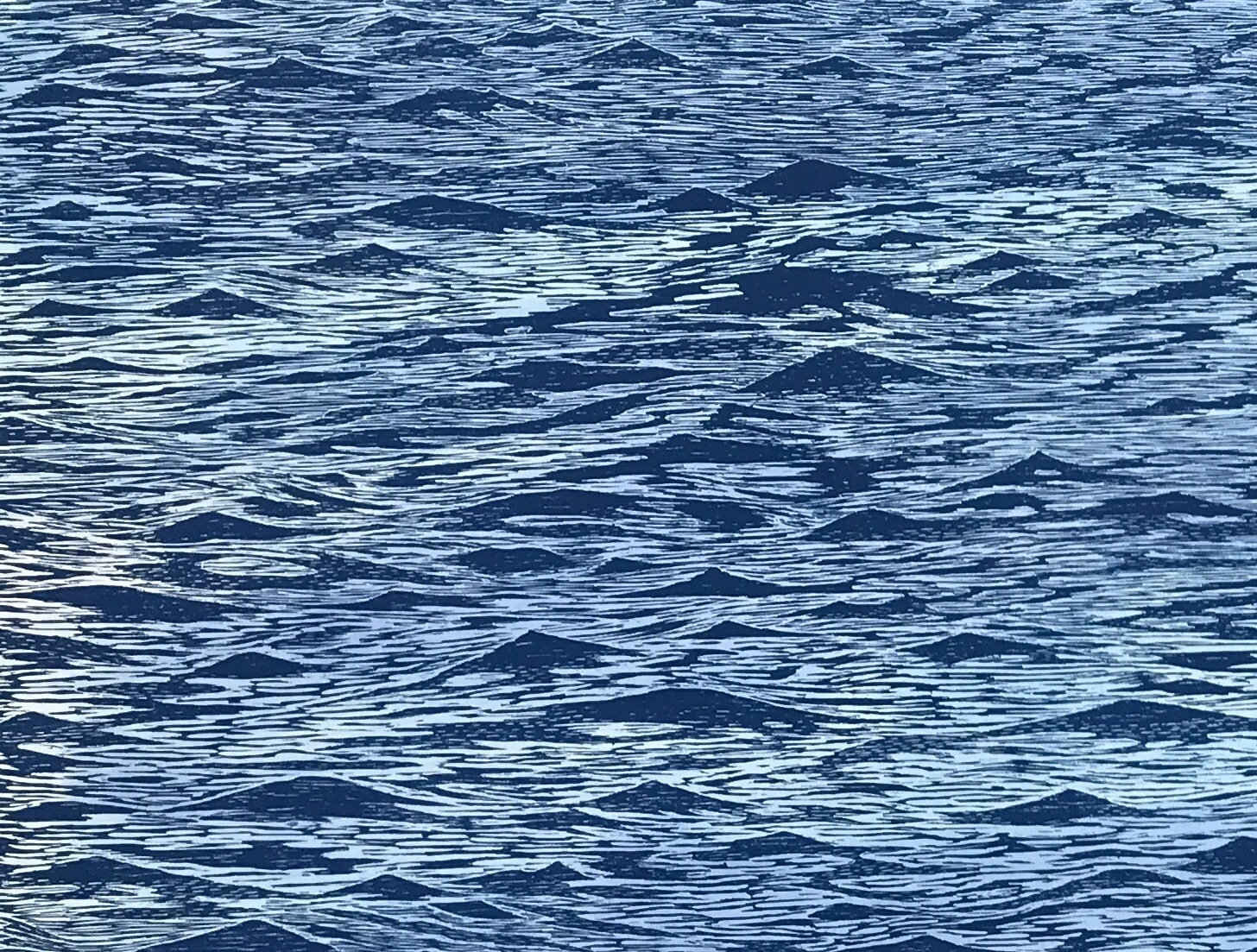 Eve Stockton, Seascape Diptych 23, 2019