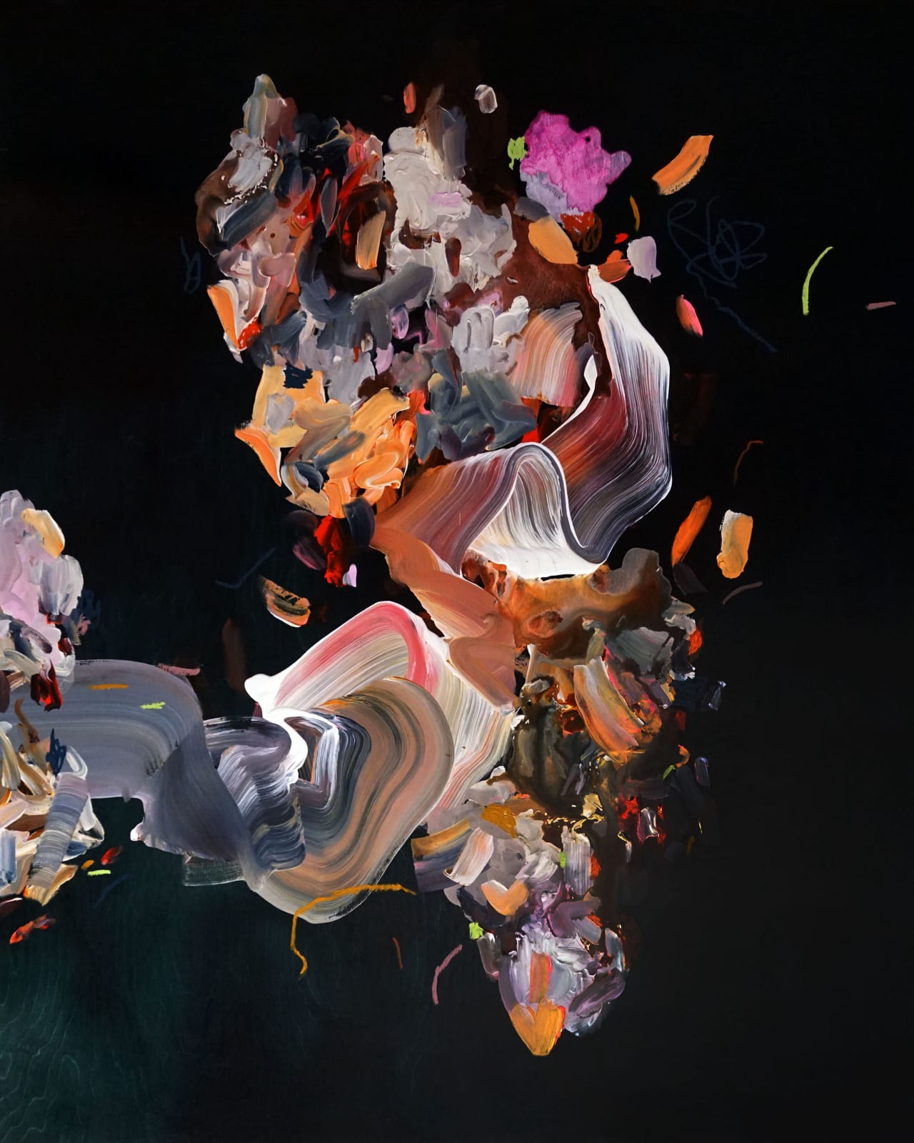 Janna Watson, Swoops Through a River Angle, 2021