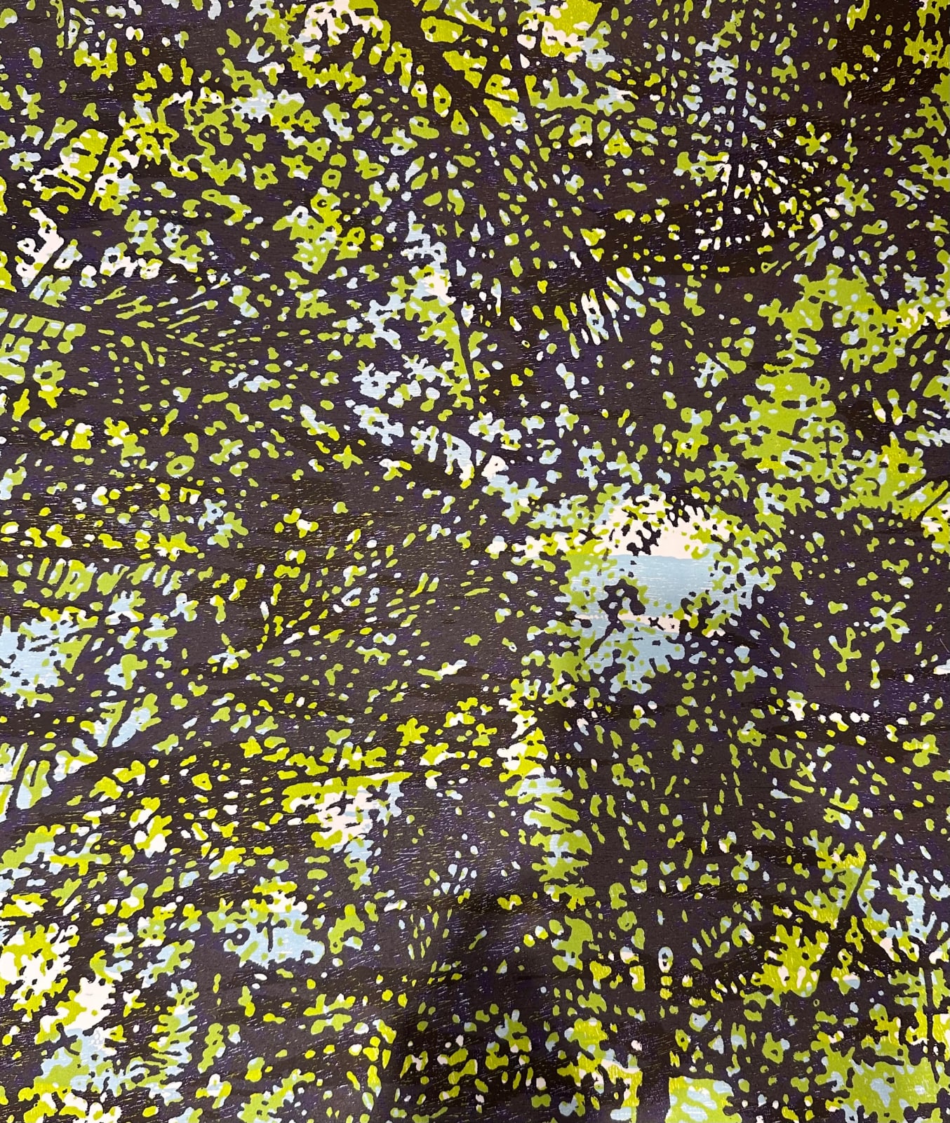 Eve Stockton, Woodland Skyscape variation 136, 2023