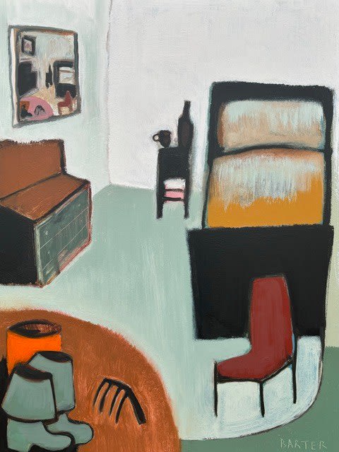 Matt Barter, Wormdigger's Bedroom, 2024