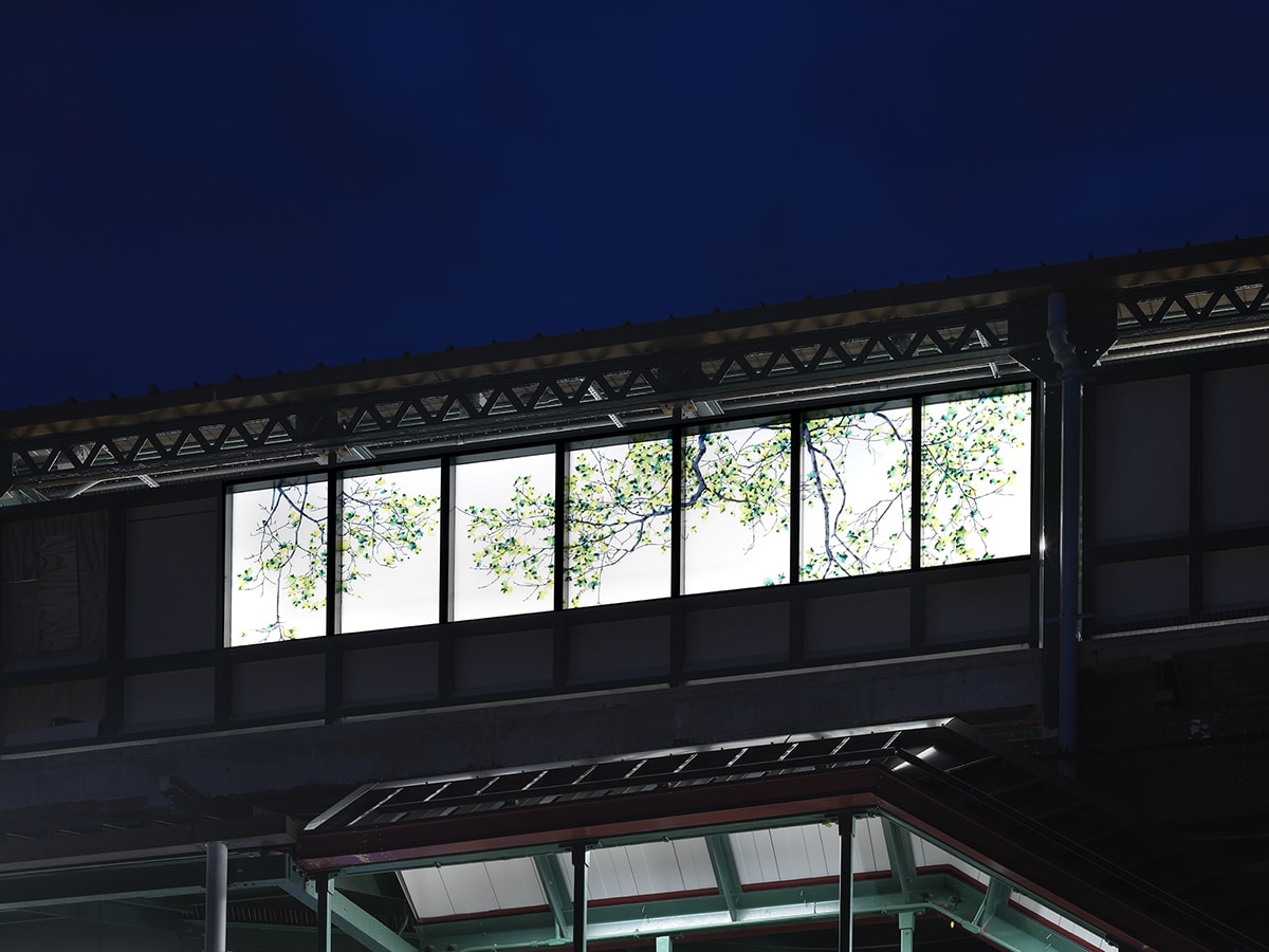 Jackie Battenfield, Maple (southbound stairway), 2018
