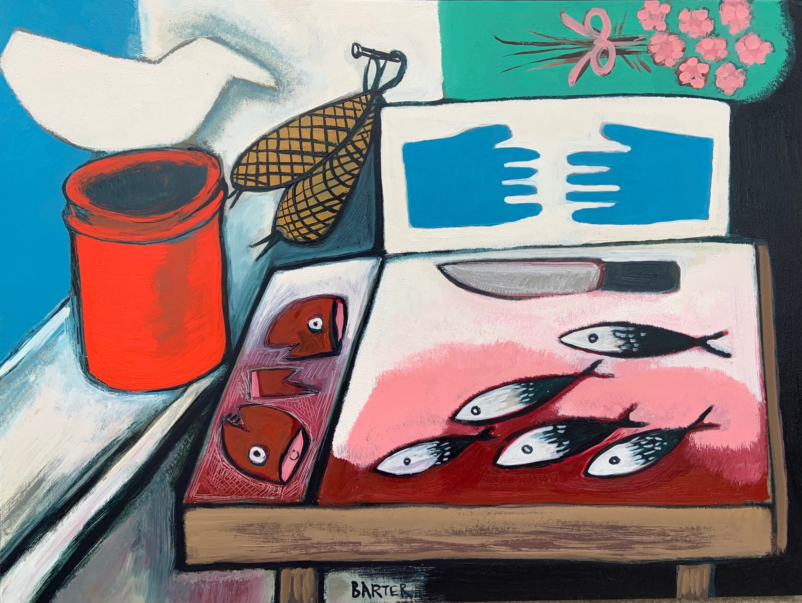 Matt Barter, The Bait Bin, 2023