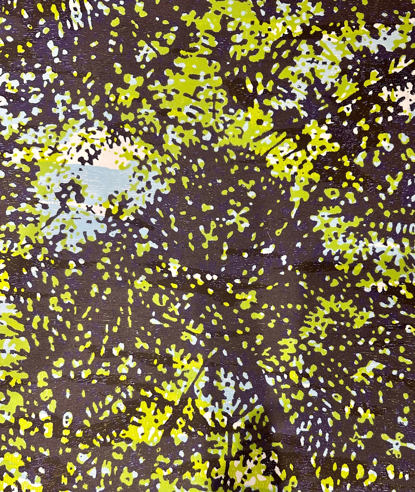 Eve Stockton, Woodland Skyscape variation 136, 2023