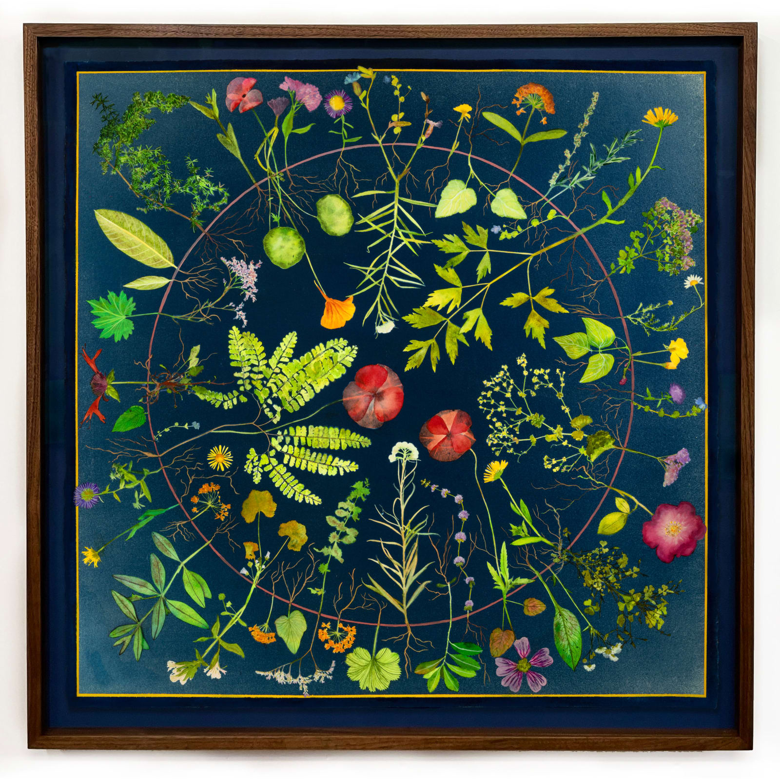 Julia Whitney Barnes, Planting Utopia (Circle of Life), 2022-'24