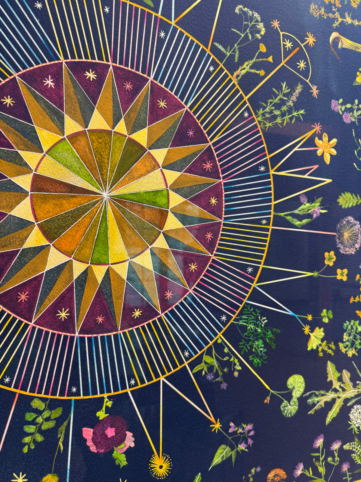 Julia Whitney Barnes, Planting Utopia (Celestial Garden), 2022-'24