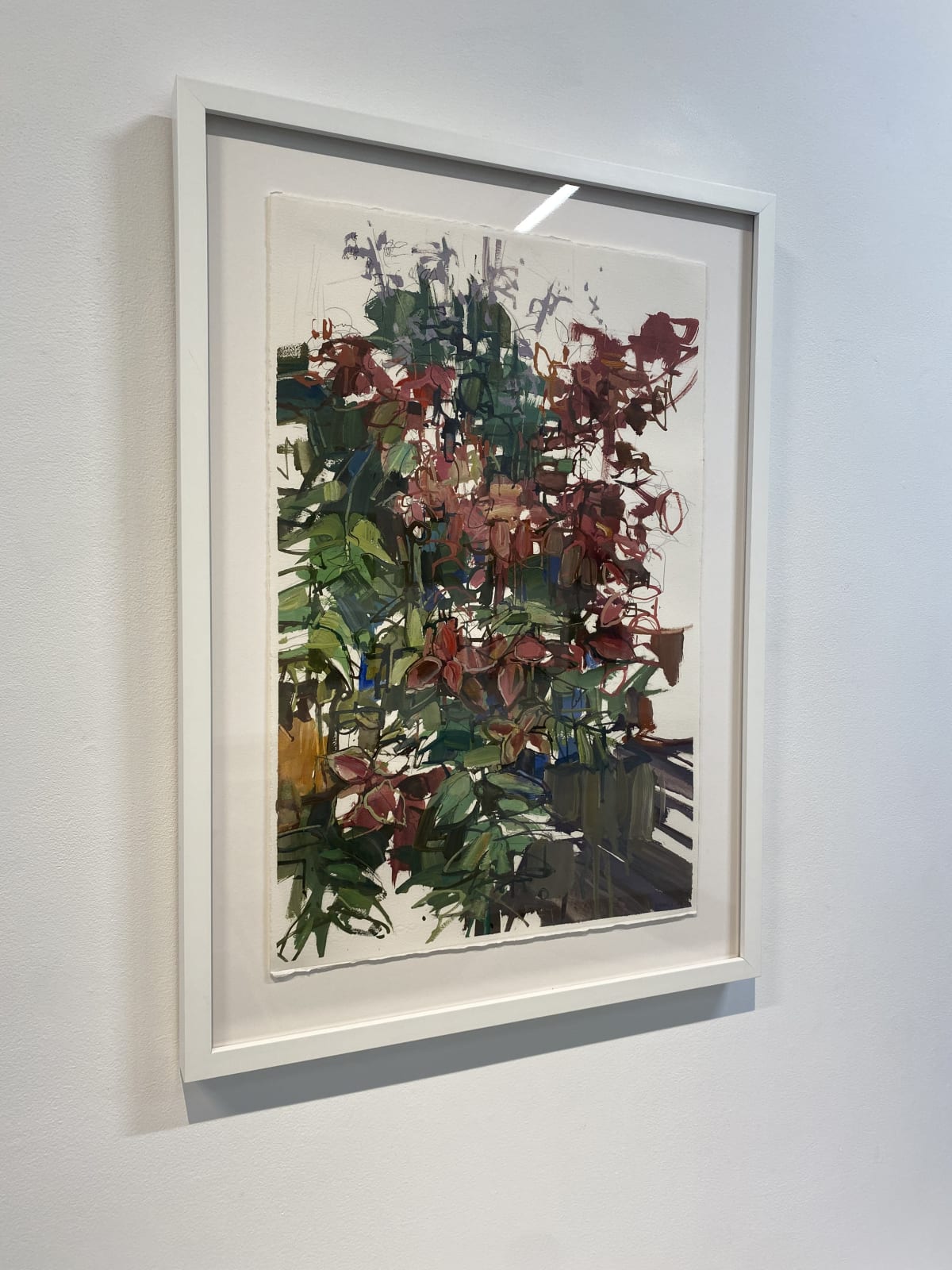 Francis Sills, Red Flowers, 2014