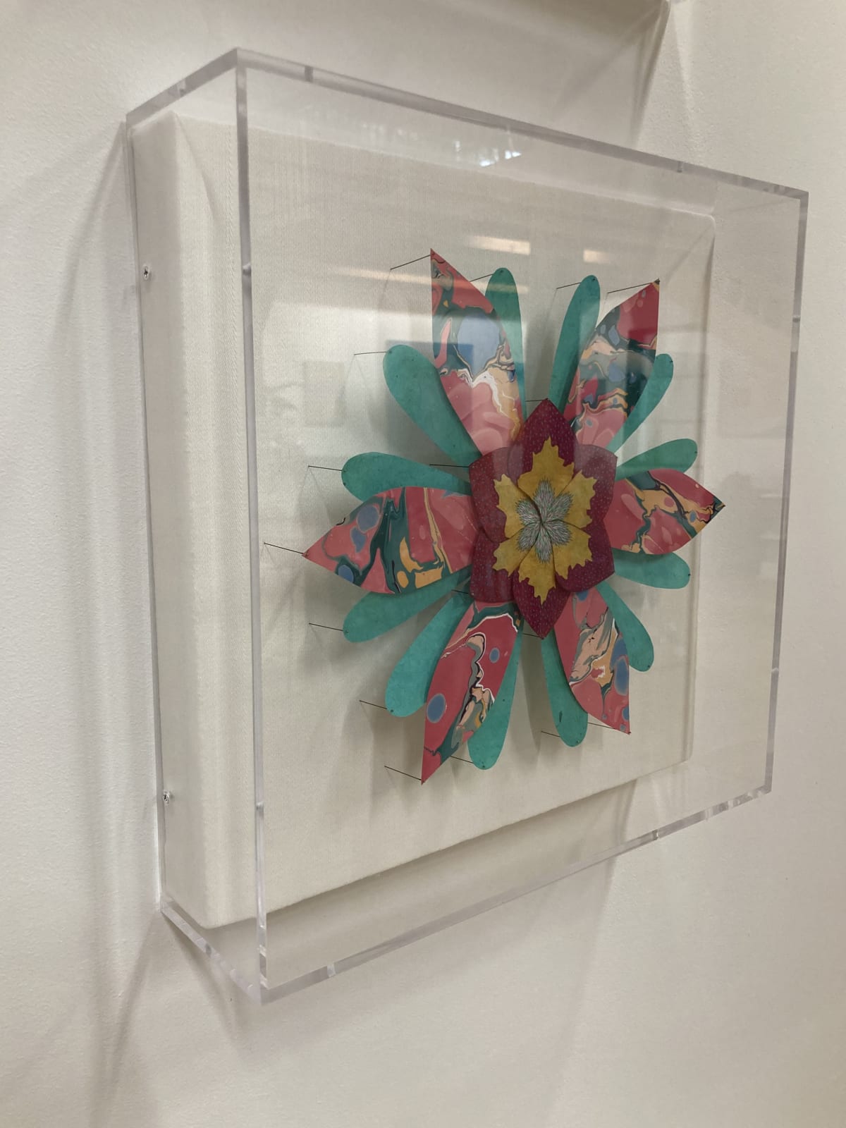 Jill Parisi, Paisleys and Thistles Star Flower, 2021