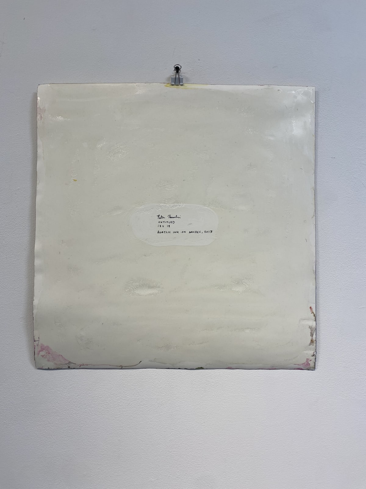 Peter Hamlin, Untitled, 2013