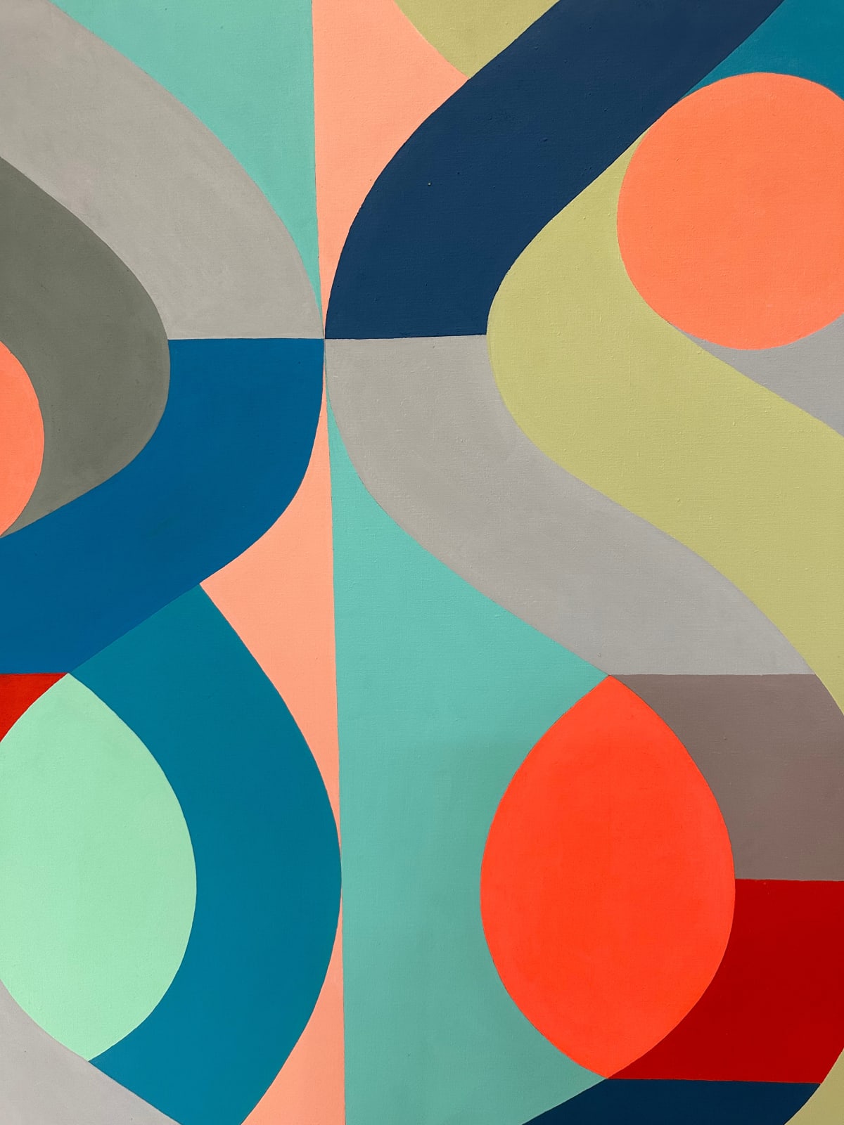 Julie Gross, Vertical Sine Horizon #7, 2013