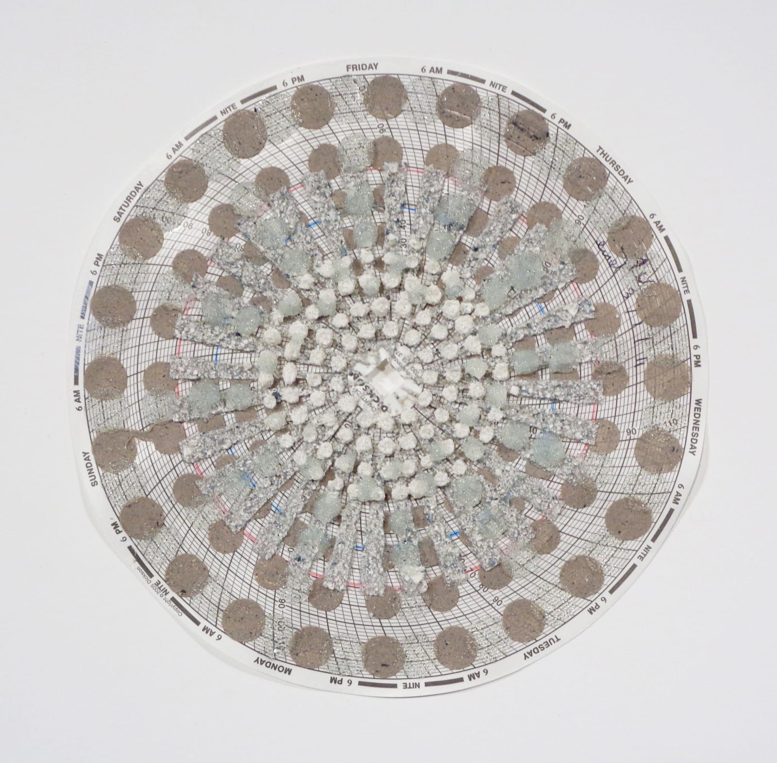 Eleanor White, Graph Mandala 009, 2018