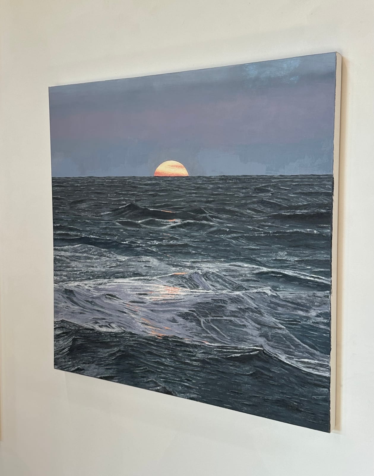 Thomas Sarrantonio, Seascape with Sunrise, 2024