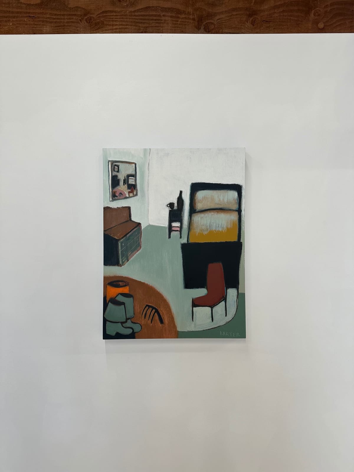 Matt Barter, Wormdigger's Bedroom, 2024