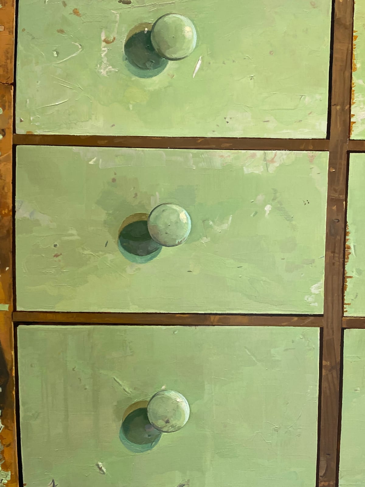 Brett Eberhardt, Green Drawers, 2020