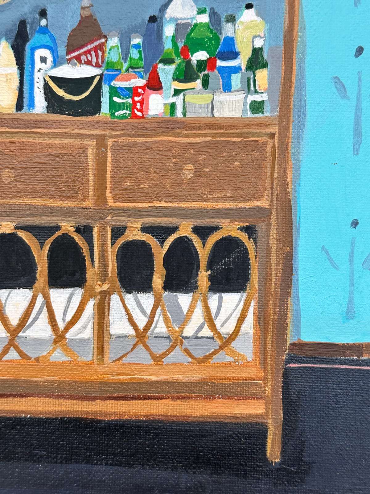 Polly Shindler, Wicker Bar, 2022