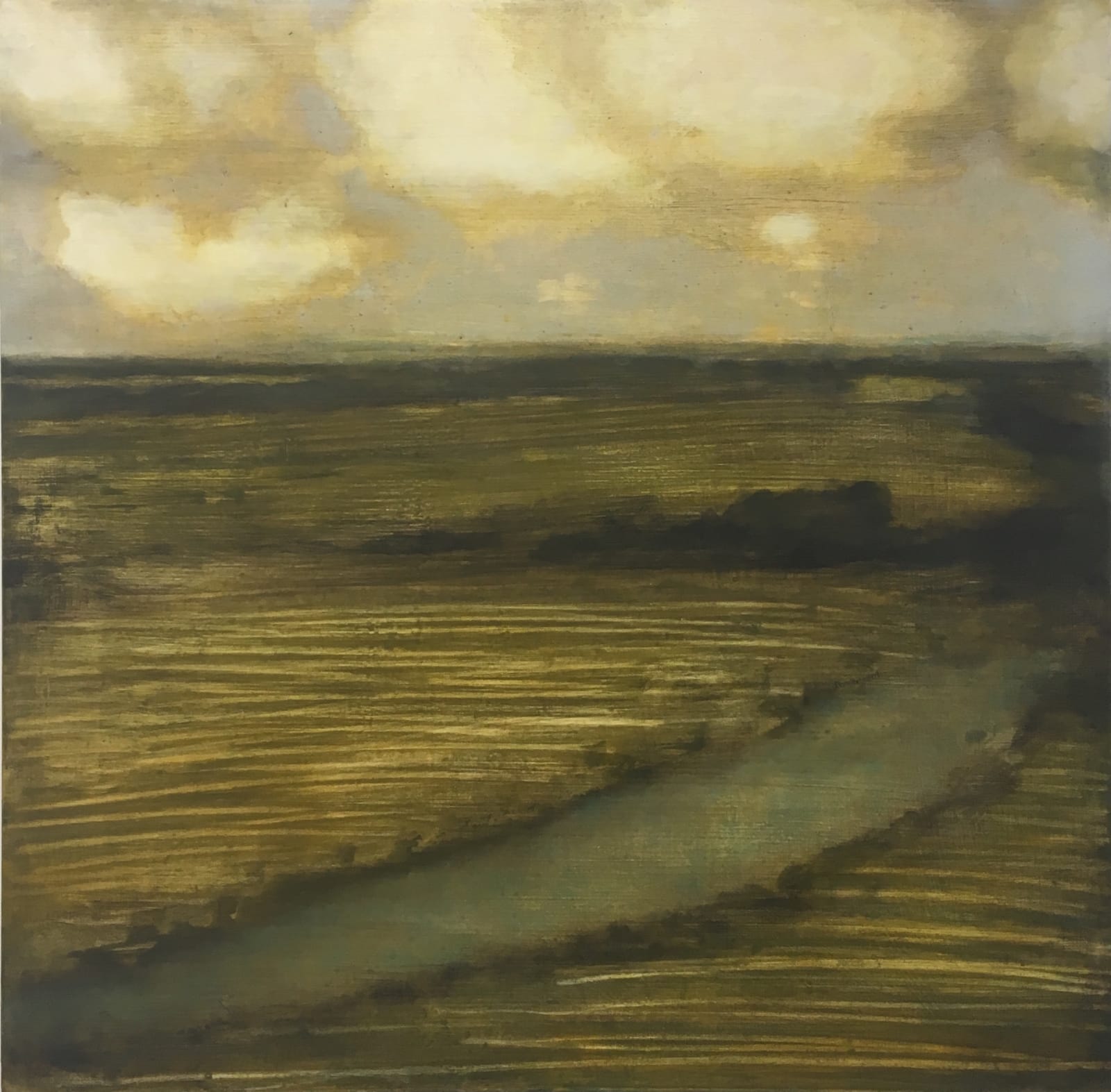 David Konigsberg, Field (with Creek), 2019