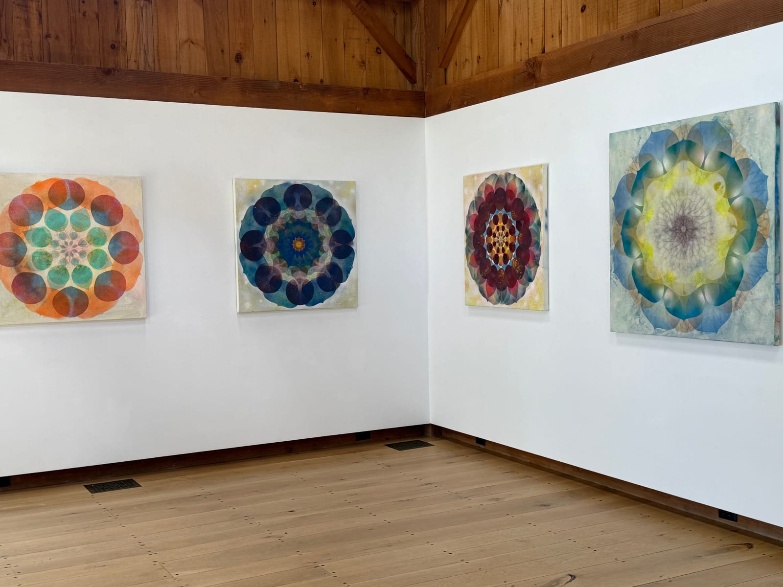 Mary Judge, Kaleidoscope Pop Blue Haze, 2025
