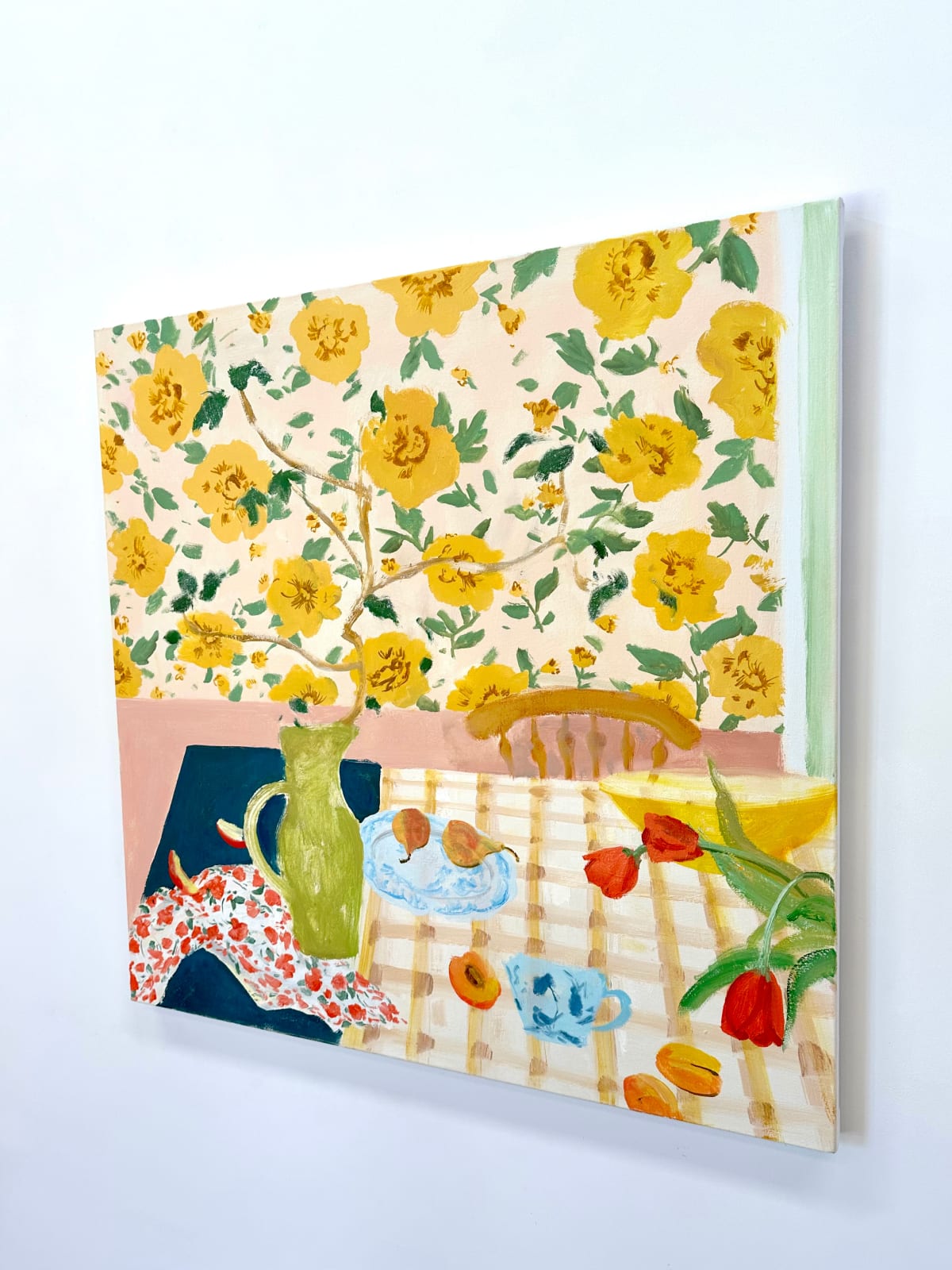 Melanie Parke, Peaches and Stems, 2022