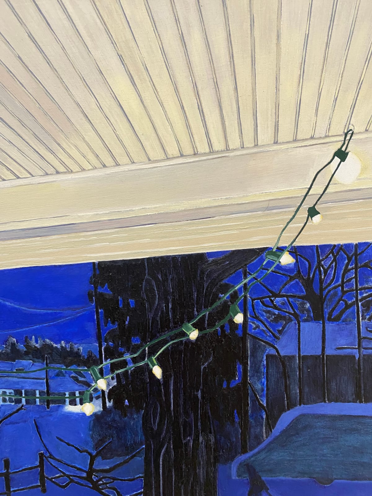 Amanda Acker, Winter Porch, 2022