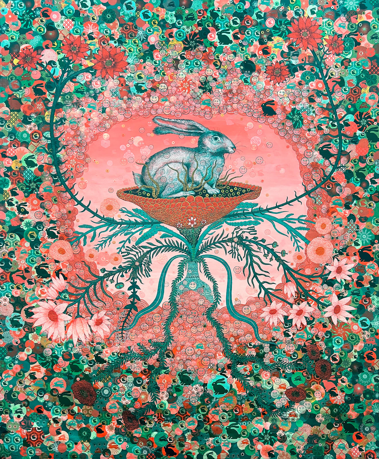 Peter Hamlin, Rabbit Hole Singularity, 2023