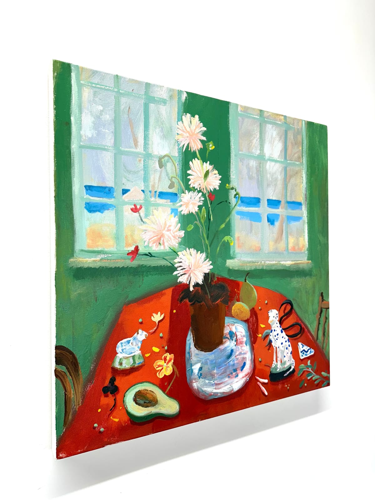 Melanie Parke, Porcelain Red, 2024