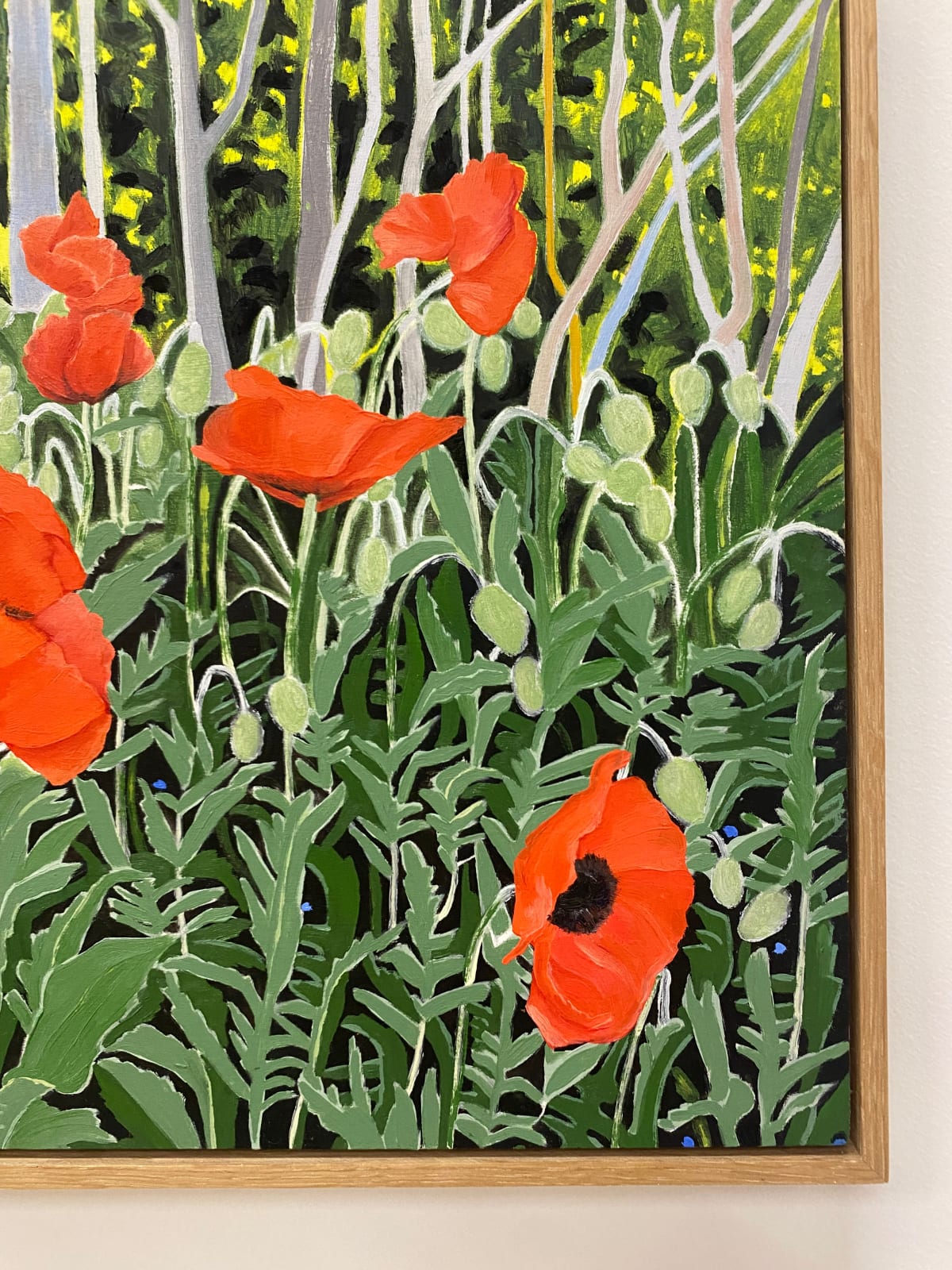 Amanda Acker, Post Office Poppies, 2021
