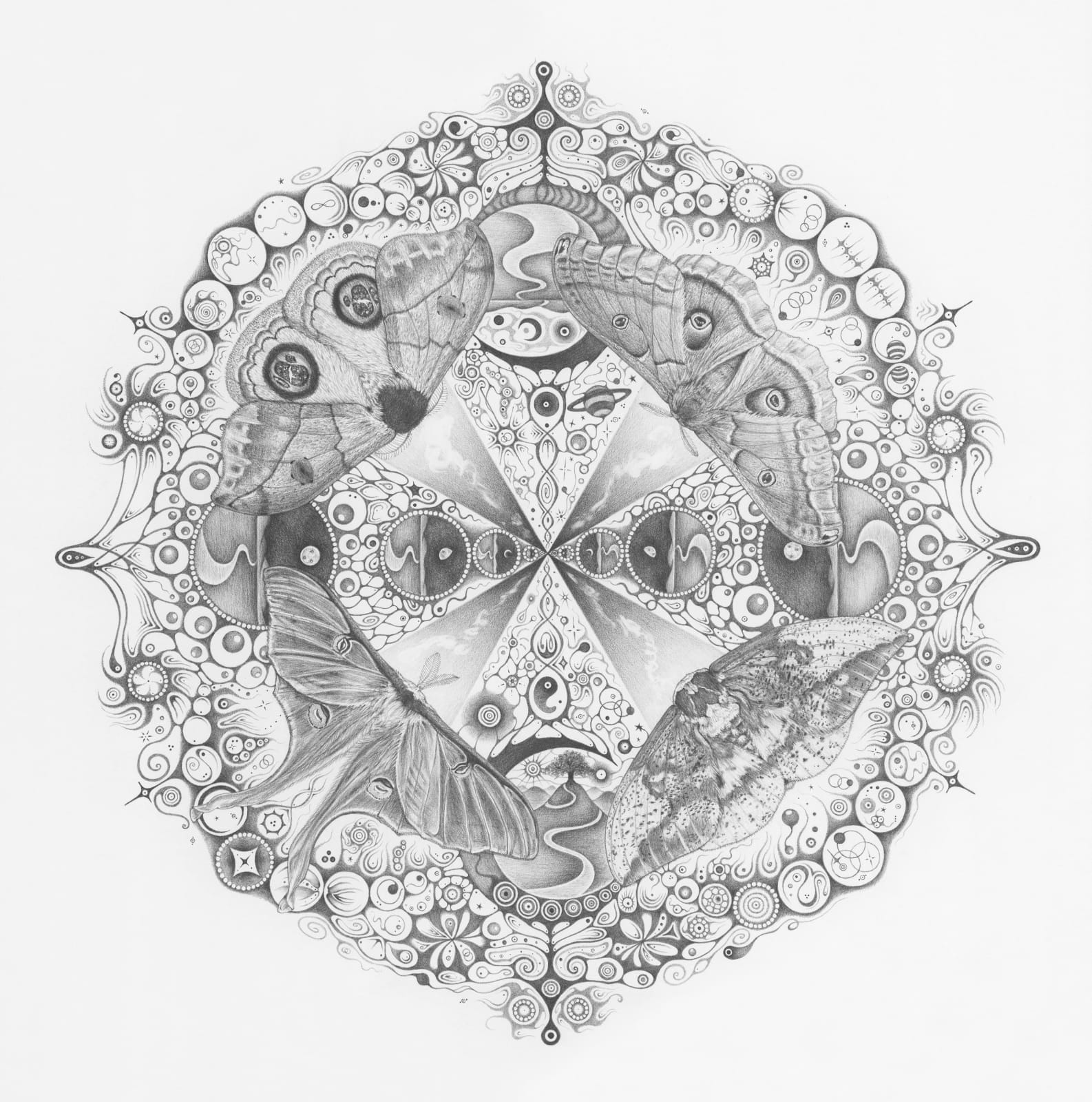 Michiyo Ihara, Snowflakes #139 "Companions", 2015