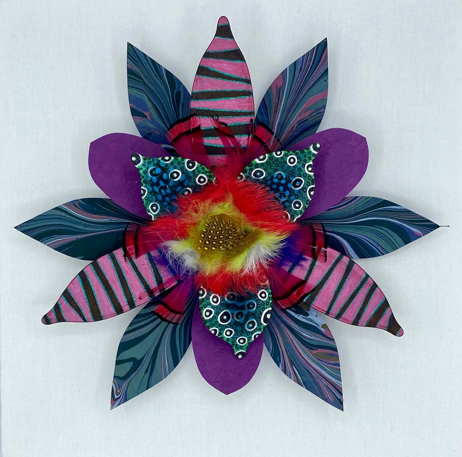 Jill Parisi, Red Tigress Trillium, 2025