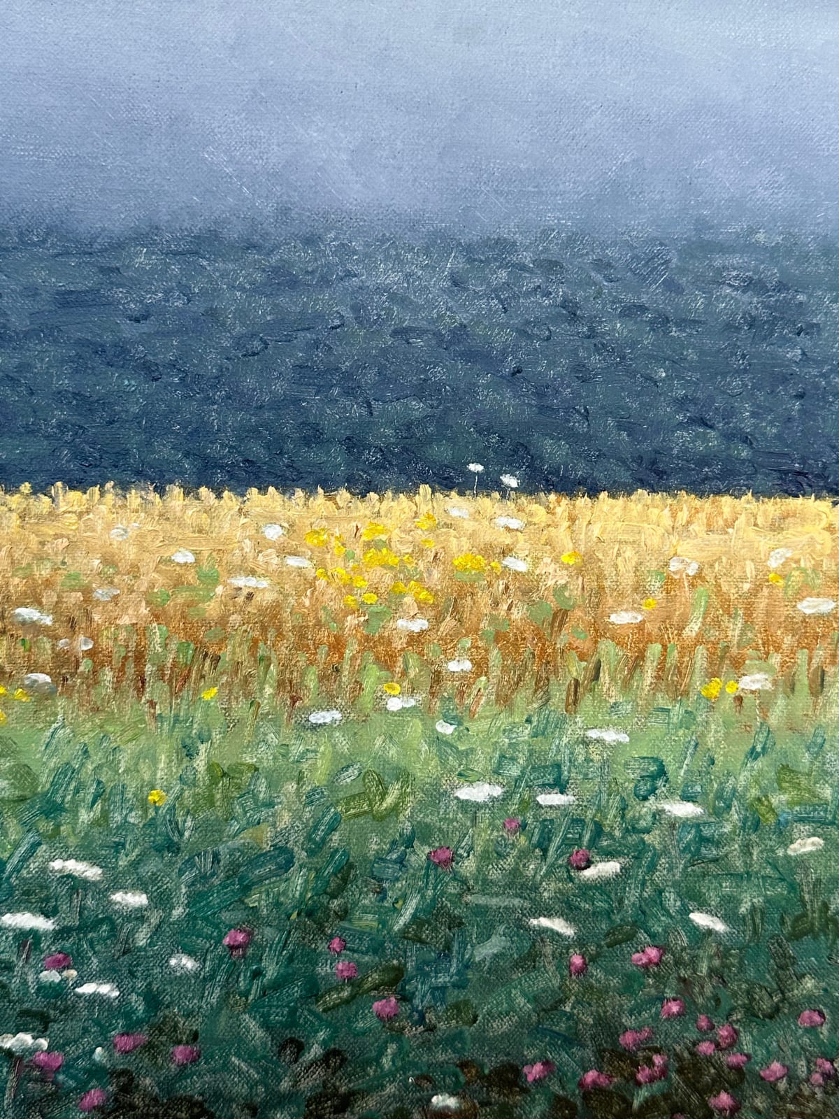 Thomas Sarrantonio, Field Painting August 7, 2023