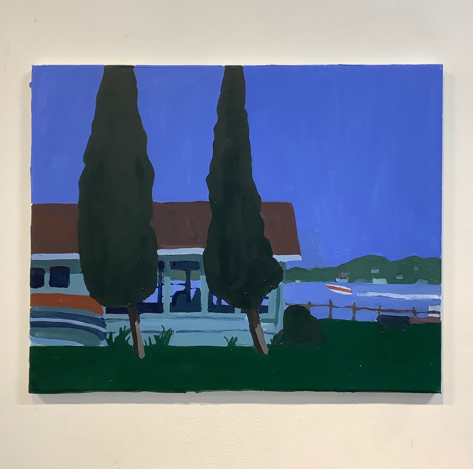 Sophie Treppendahl, Boat House in Onekama, 2019