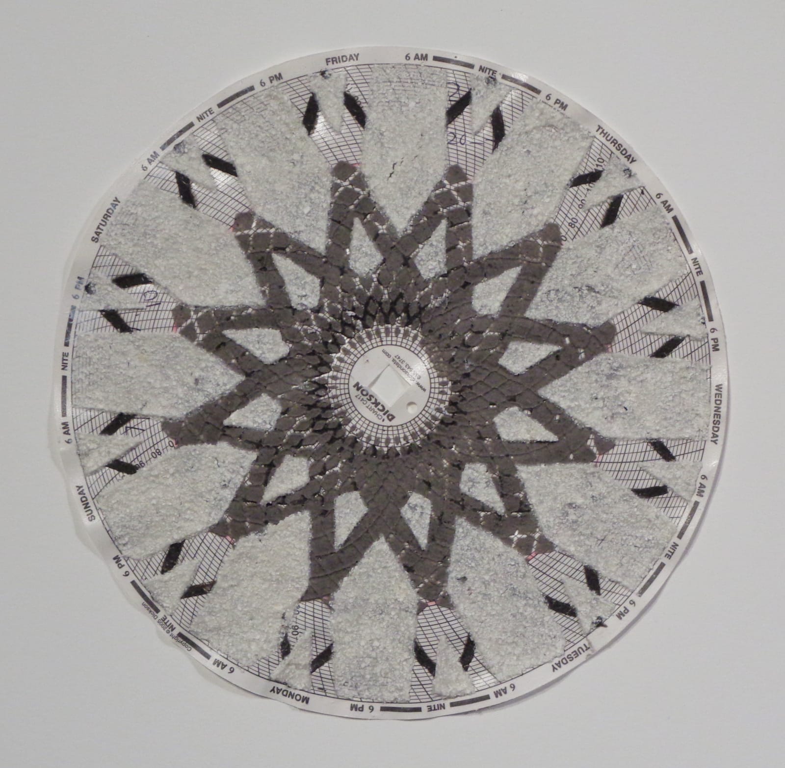Eleanor White, Graph Mandala 002, 2018