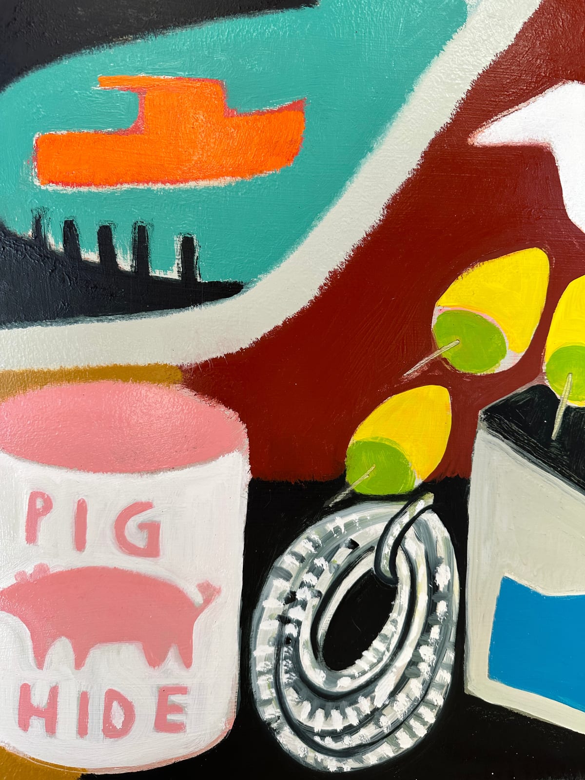 Matt Barter, Pig Hide Bait, 2023