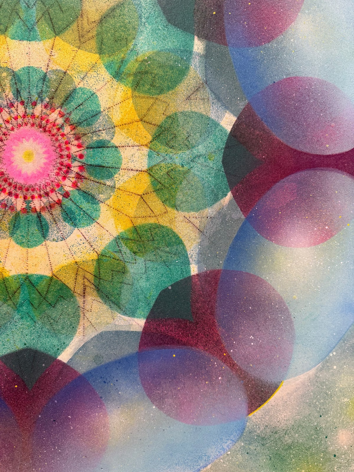 Mary Judge, Kaleidoscope Pop Green Blend, 2025
