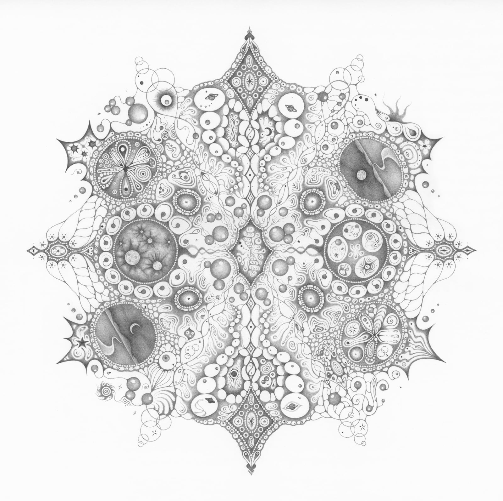 Michiyo Ihara, Snowflakes #125 "Oneness", 2015