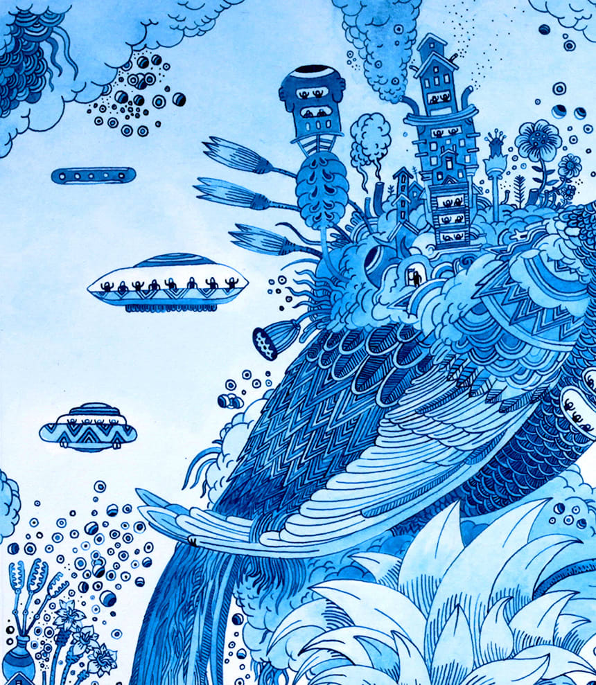 Peter Hamlin, Bluebirdbotic, 2017