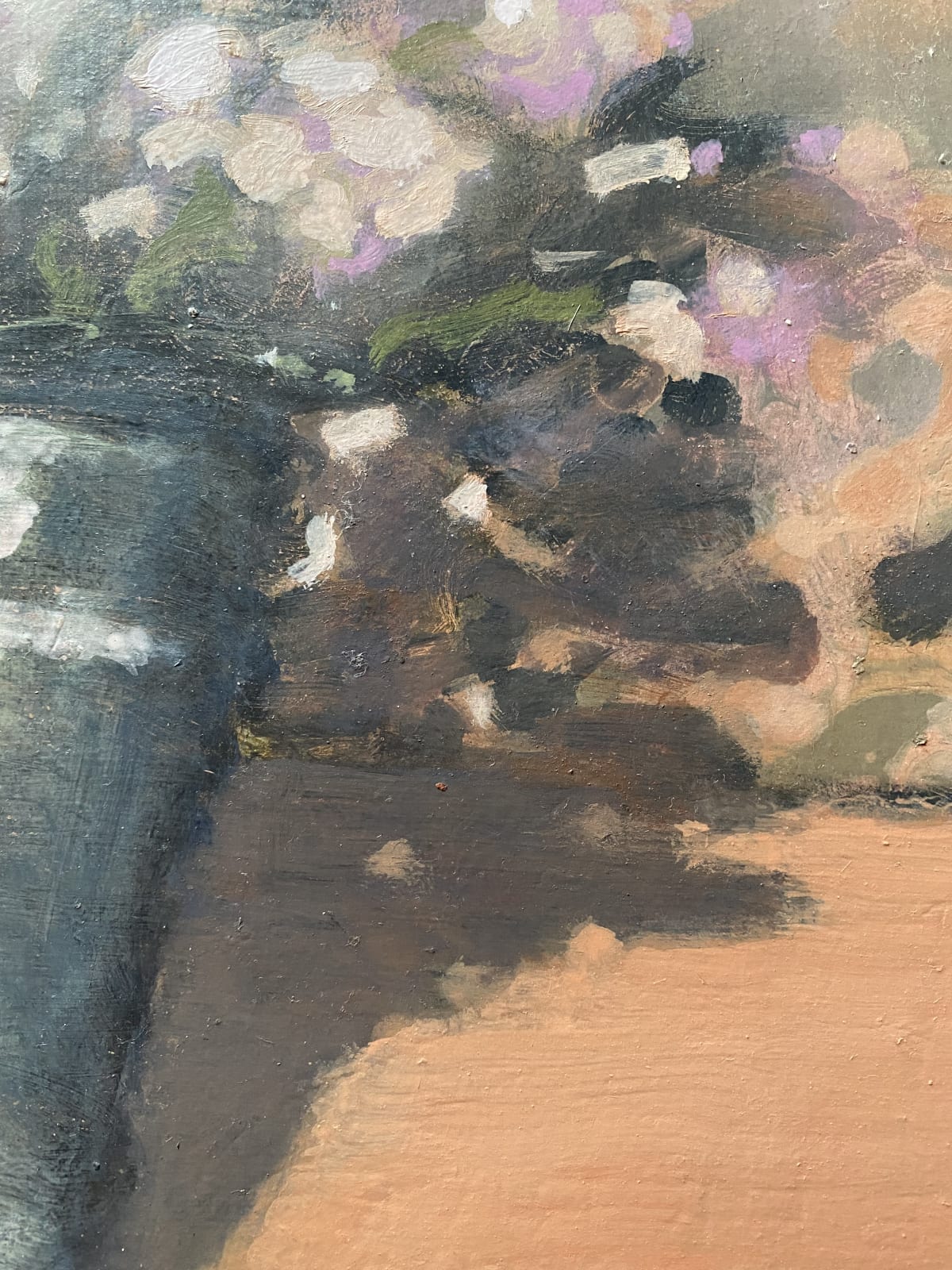 David Konigsberg, Black Vase, 2021