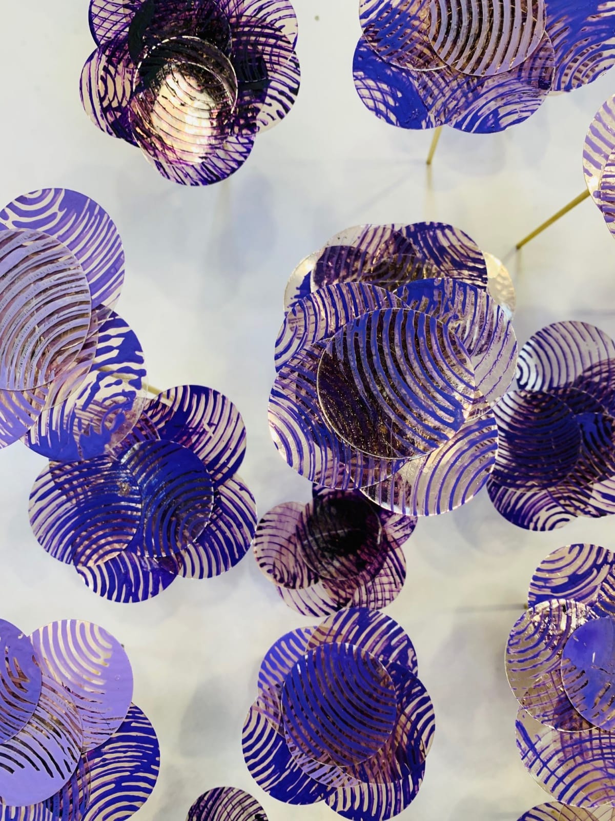 Julie Maren, Lavender Haze Silver Linings, 2024