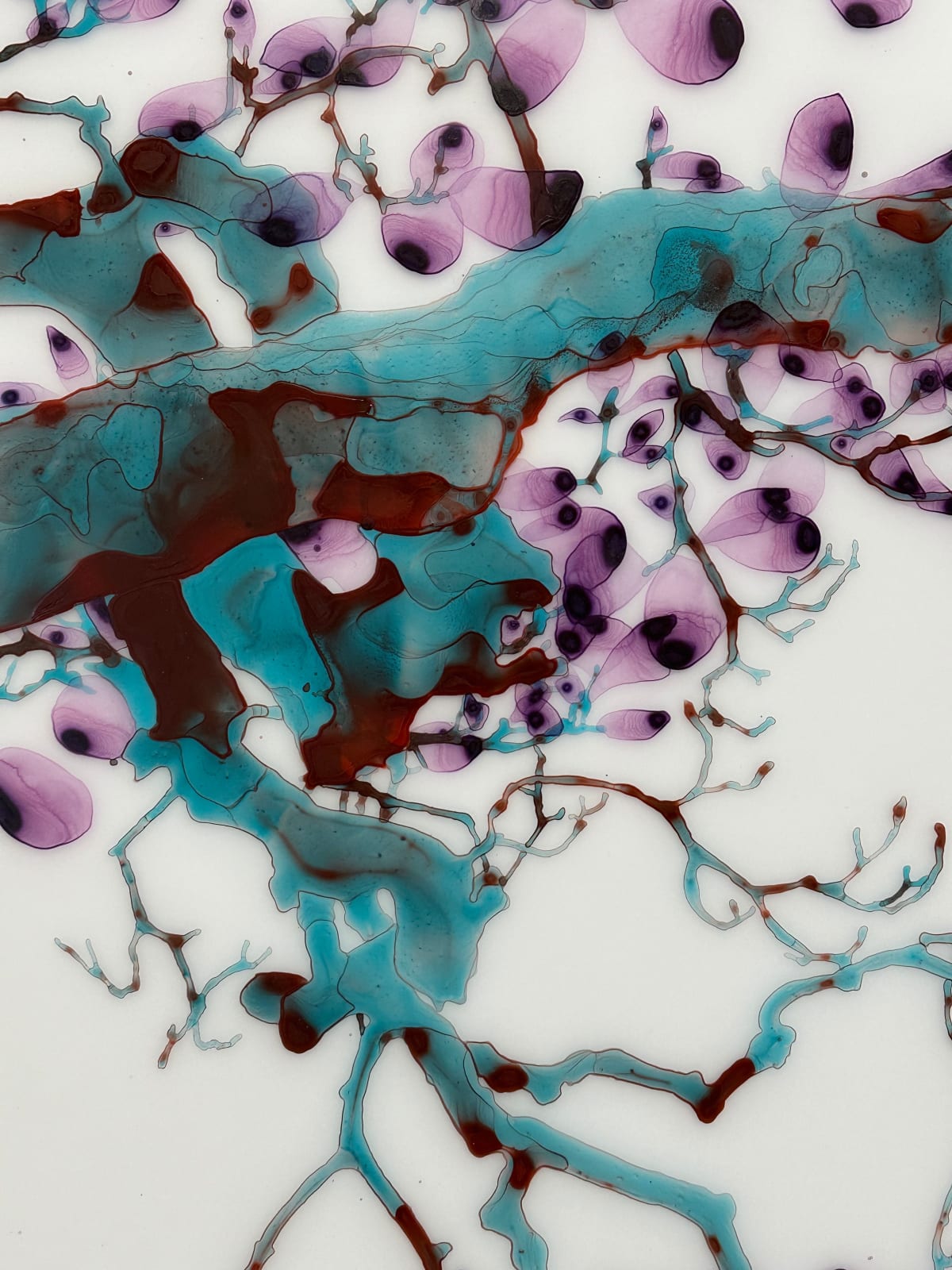 Jackie Battenfield, Aria (turquoise), 2023