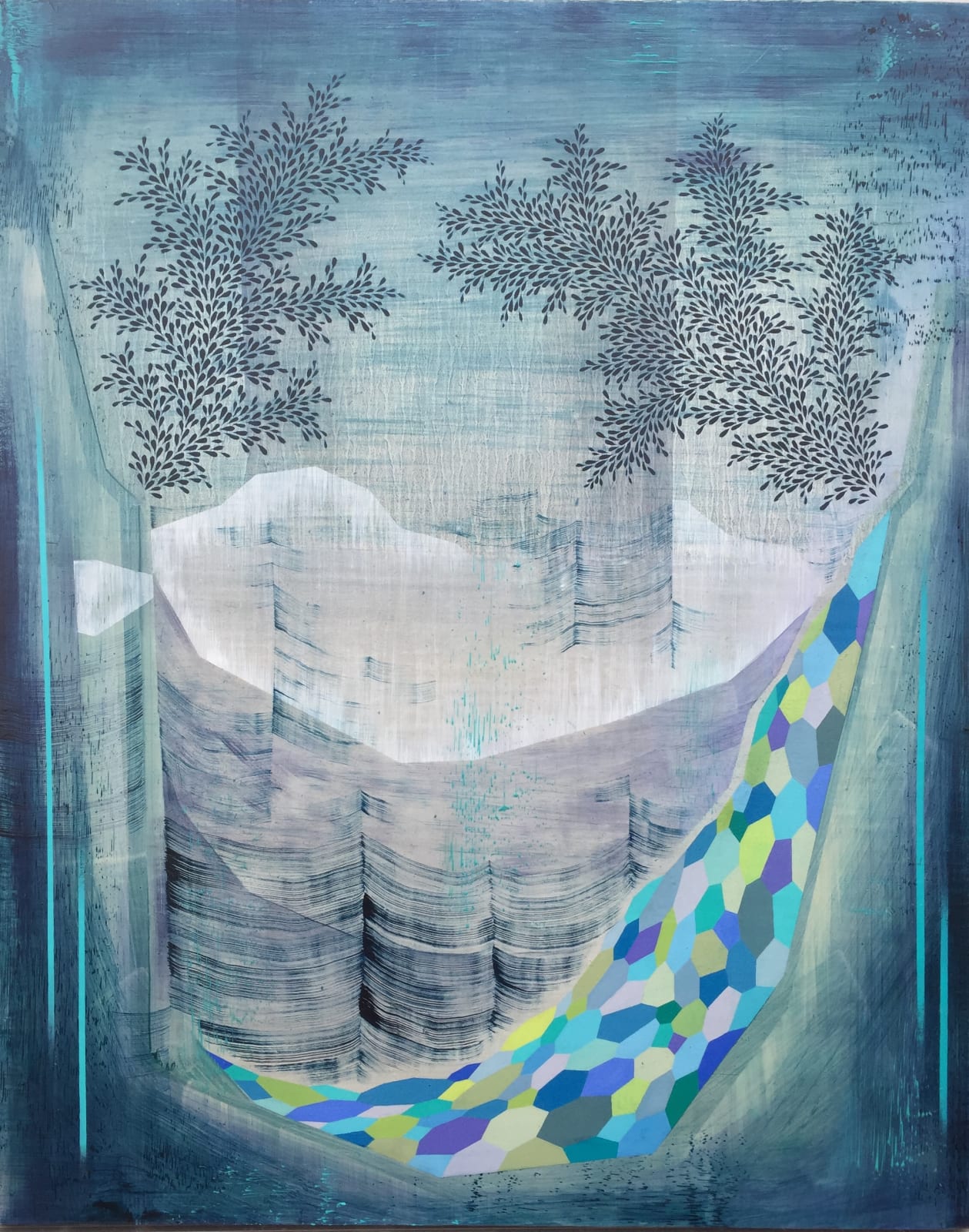 Gabe Brown, Crystal Canyons, 2021