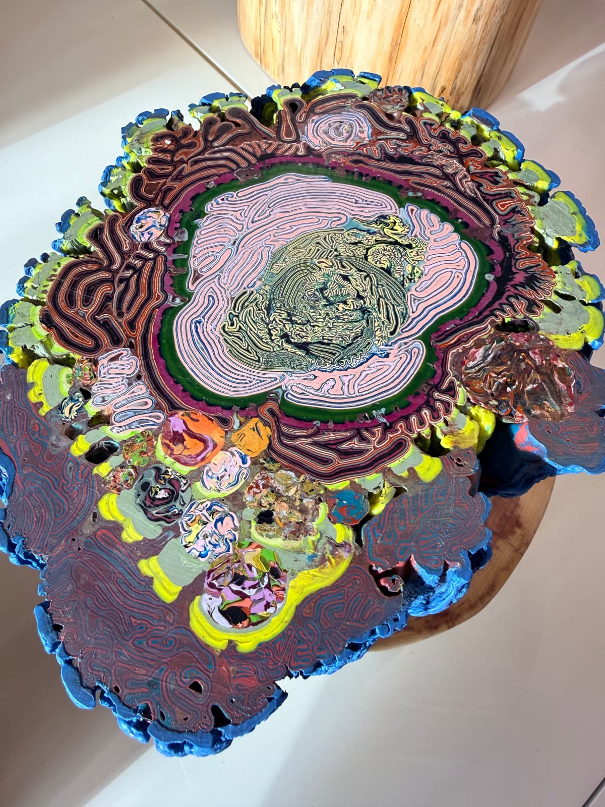 Laura Moriarty, Cerulean Meteorite, 2025